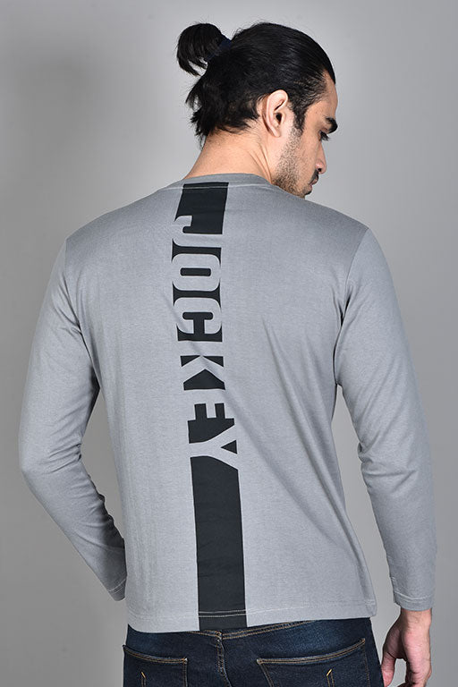 Jockey® Full Sleeves V-Neck Printed Shirt - Jockey Pakistan