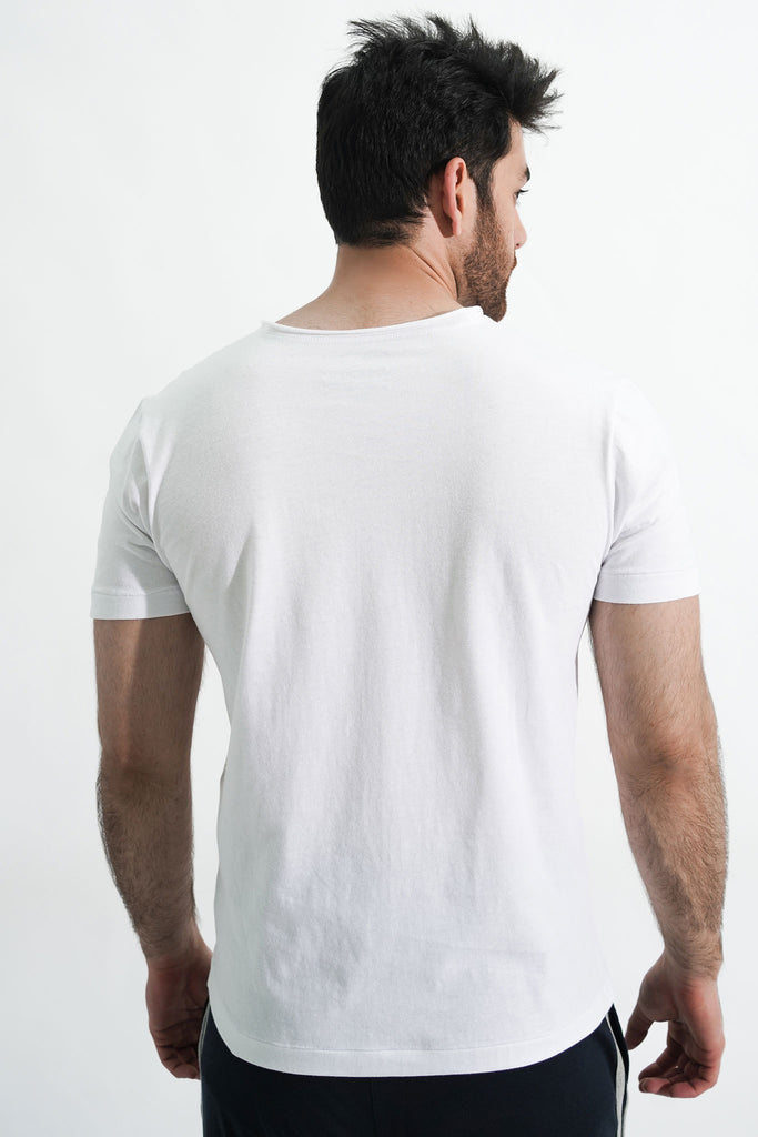 Jockey® Half Sleeves V-Neck Printed Shirt - Jockey Pakistan