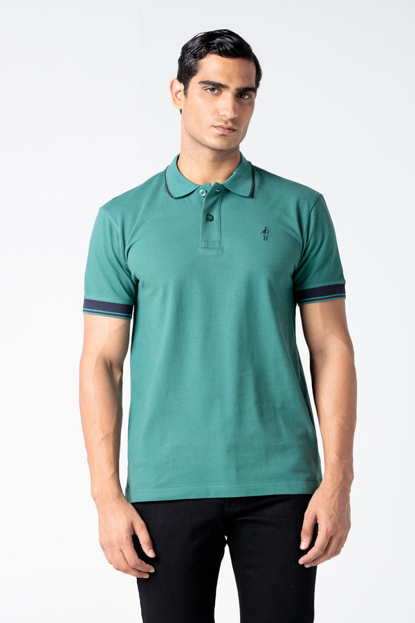 Jockey® Half Sleeves Polo Tipping Shirt