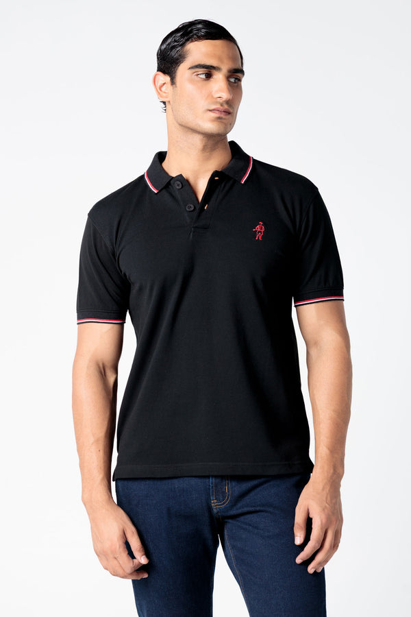 Jockey® Half Sleeves Polo Tipping Shirt