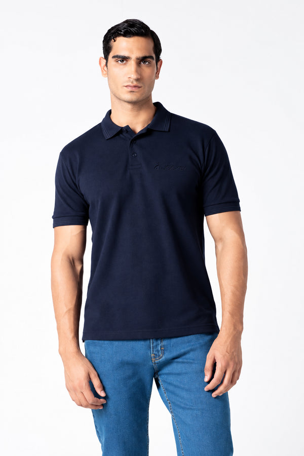 Jockey® Half Sleeves Pique Polo Shirt