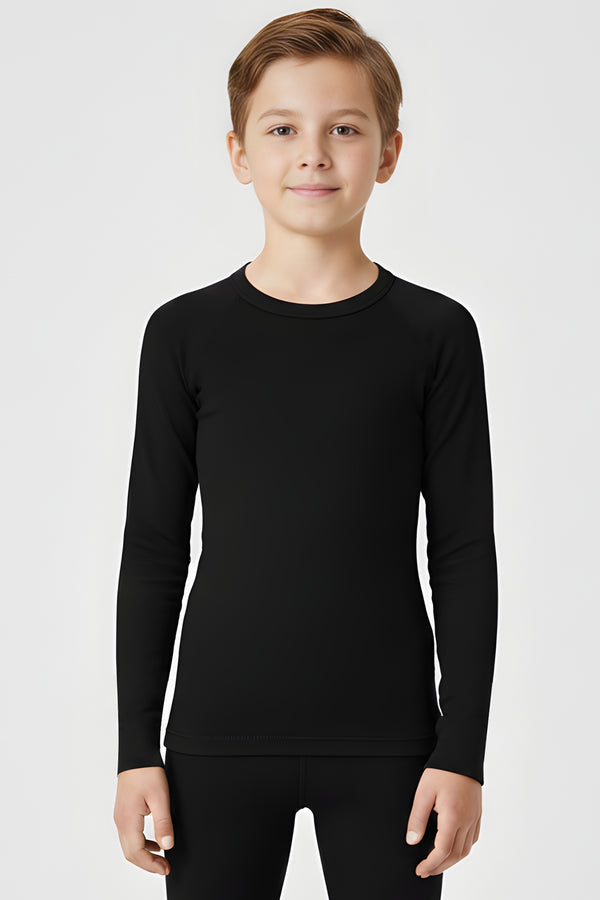 Boys Classic Thermal Warmer Shirt Full Sleeves