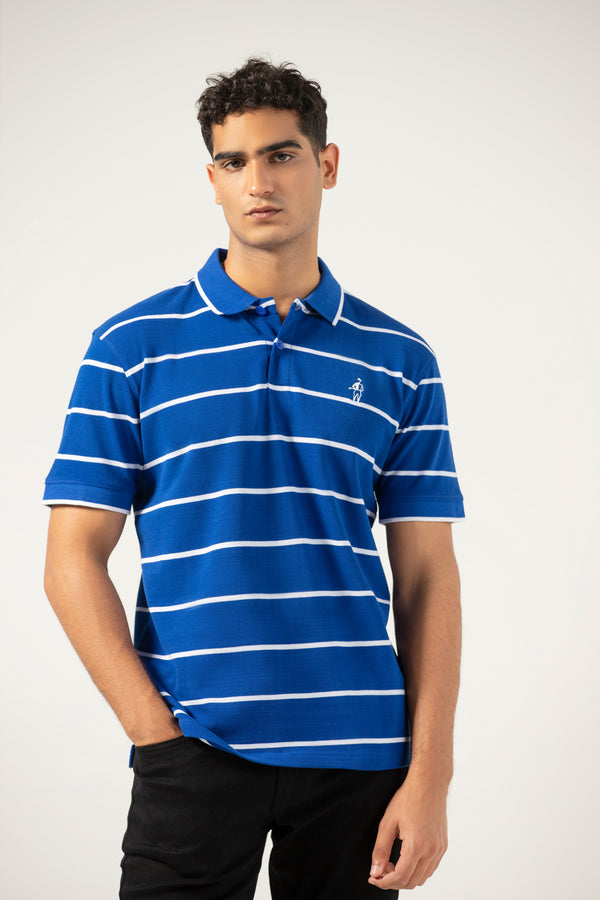 Half Sleeves Polo Yarn Dyed Shirt