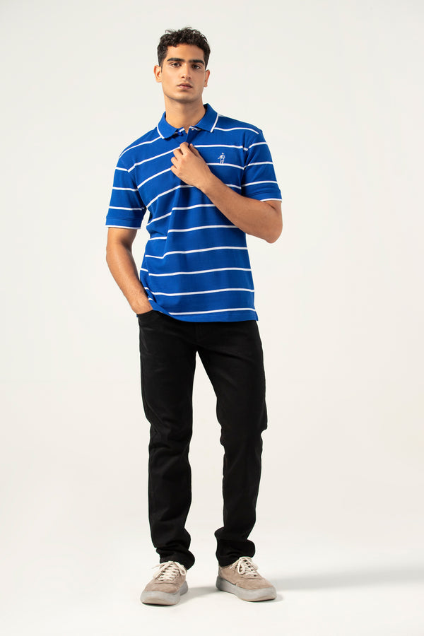 Half Sleeves Polo Yarn Dyed Shirt