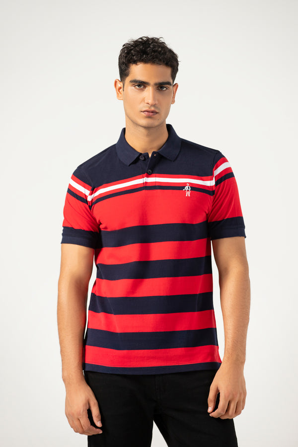 Half Sleeves Polo Yarn Dyed Shirt