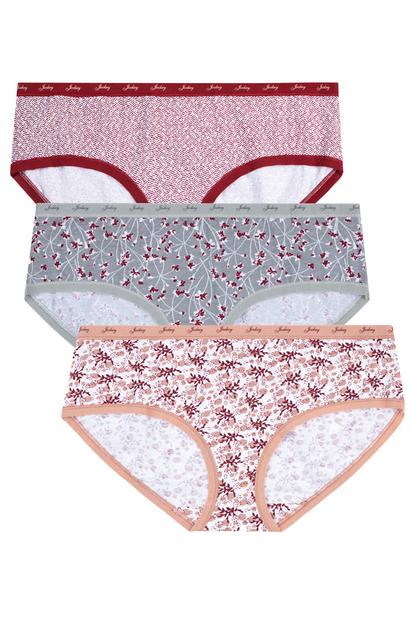 Supersoft Full Coverage Printed Panty - 3 Pack