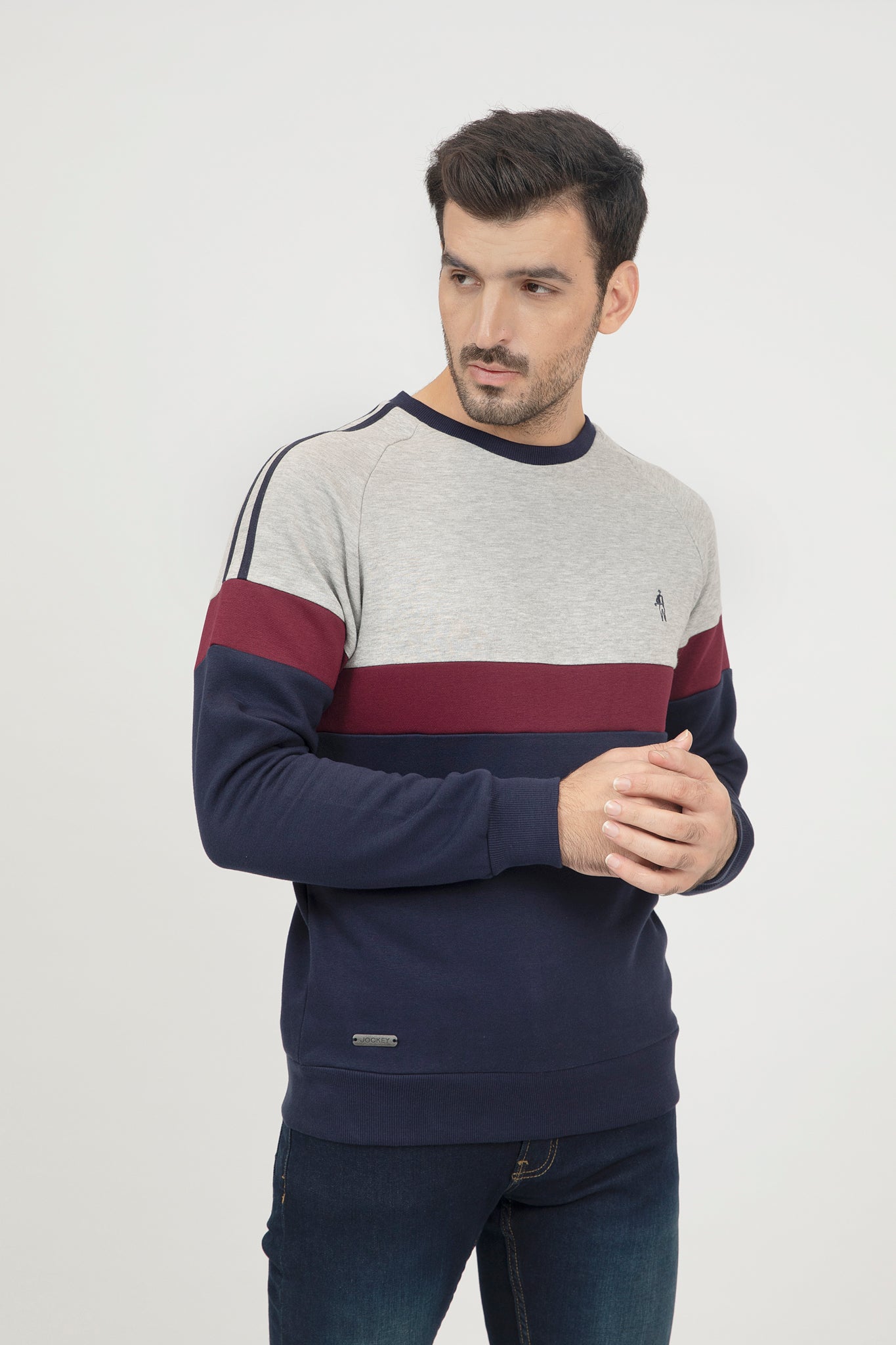 Jockey® Full Sleeves Embroidery Sweatshirt – Jockey Pakistan