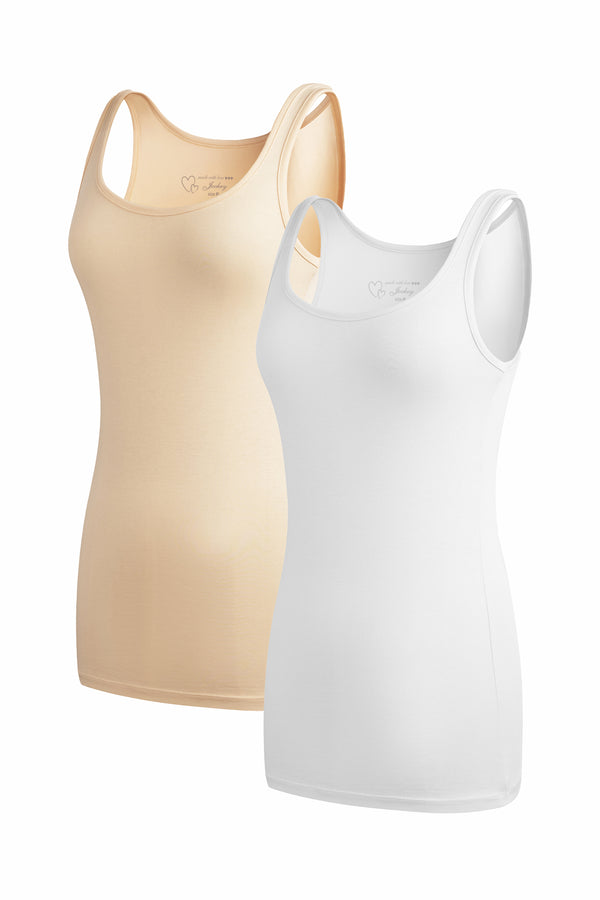 Premium Modal Cami Slip - 2 Pack