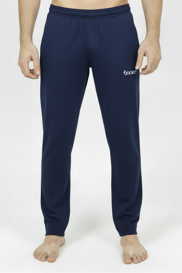 Deep navy blue tracksuit pants