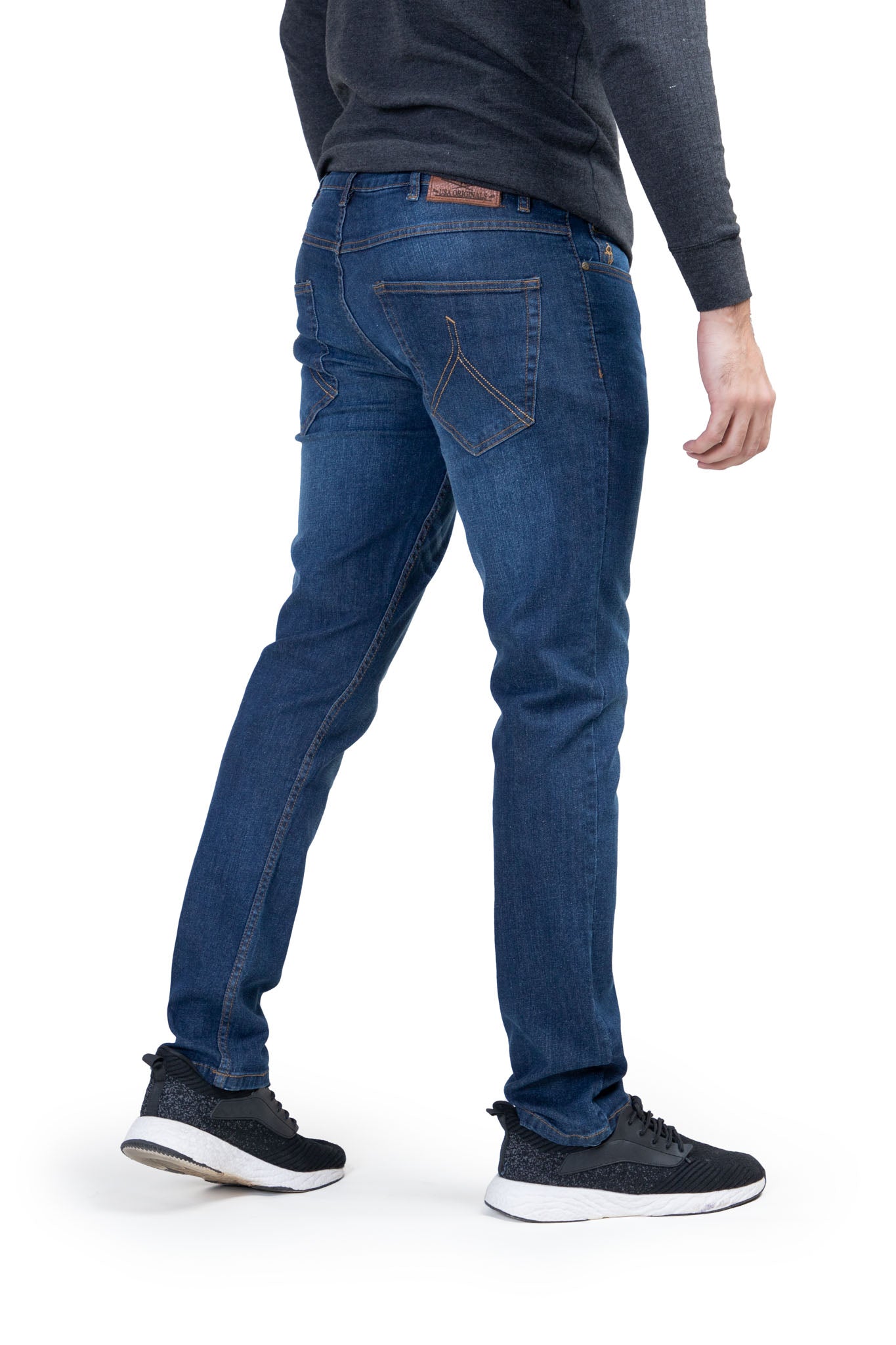 Jockey® Smart Fit Stretch Denim Jeans - Indigo Blue – Jockey Pakistan