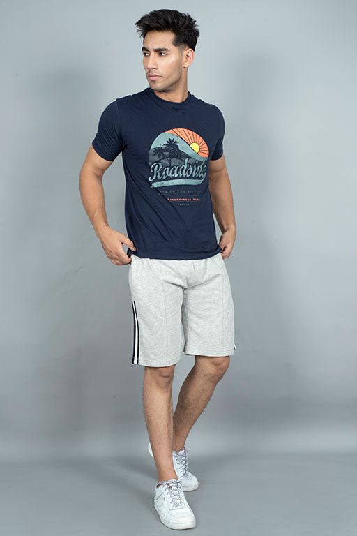Jockey® Half Sleeves Crew Neck Printed Shirt - Jockey Pakistan