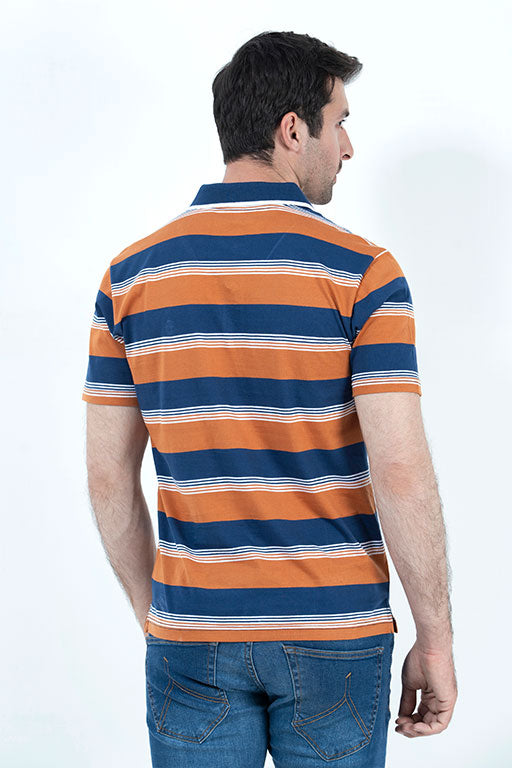 Jockey® Half Sleeves Polo Yarn Dyed Shirt - Jockey Pakistan