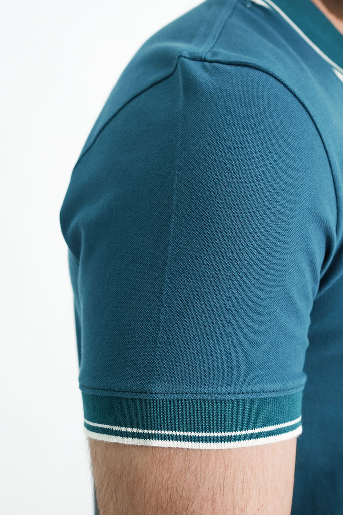 Jockey® Half Sleeves Polo Tipping Shirt - Jockey Pakistan